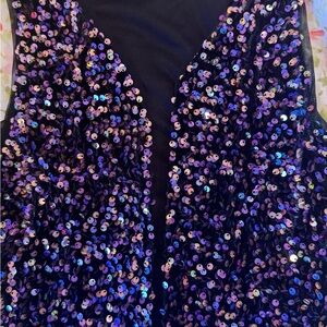 Zara Black Mesh Fabric